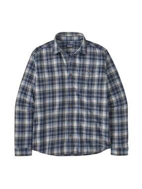 Patagonia Organic Cotton Plaid Button Up Shirt Men’s L Blue
